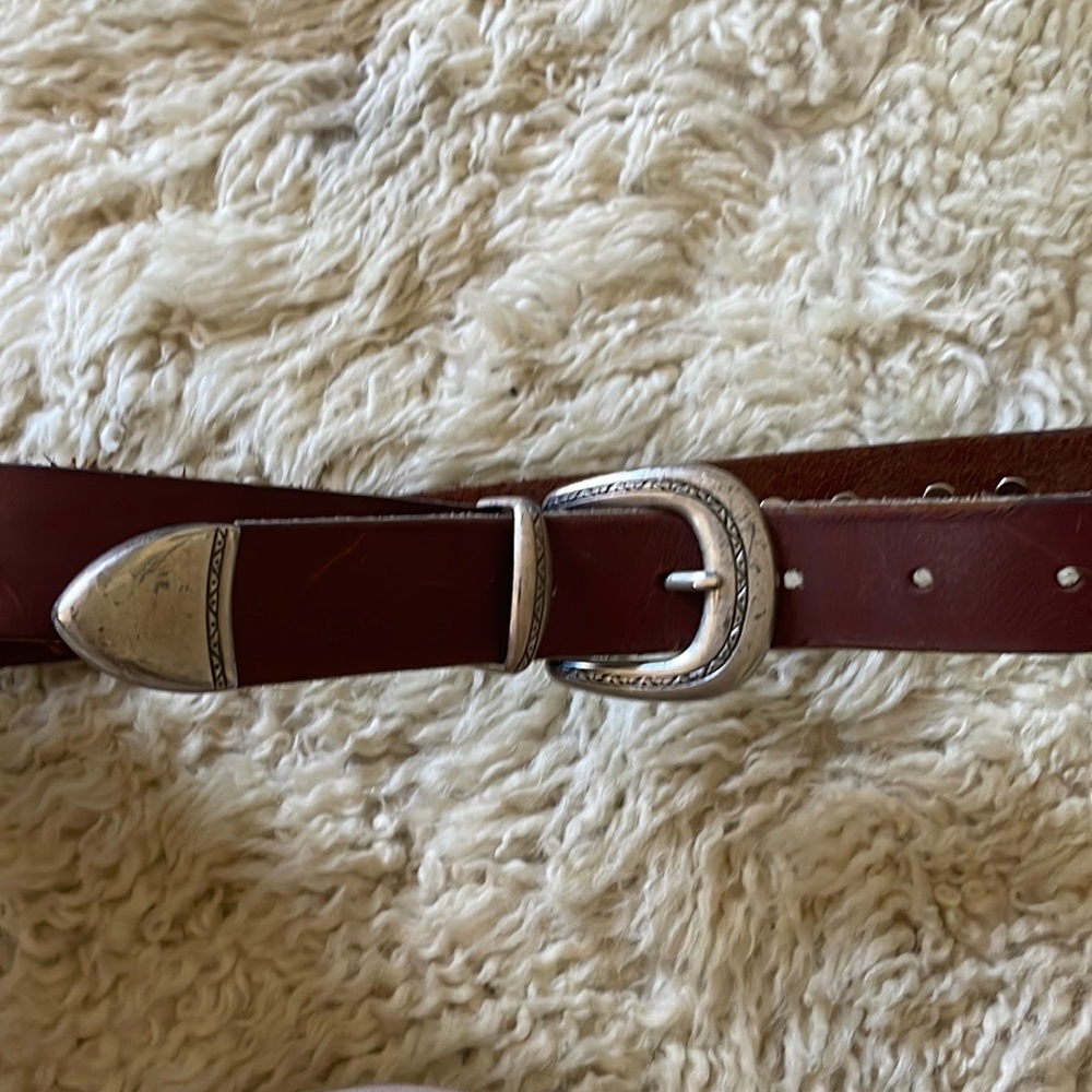 Brown belt, size xs-s